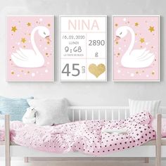 Certified Pink Princess Personalized Nursery Wall Art Fine Art Canvas Prints Wall Painting Nursery, Nursery Personalized Wall Art, Painting Nursery, Girl Bedroom Walls, Nursery Canvas, Name Canvas, Dining Room Wall Art, Nursery Paintings