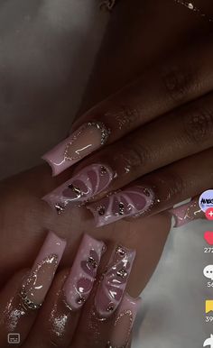 Business Mood Board, Future Nails, Nail Business, Nail Board, Business Notes, Tapered Square, Girly Acrylic Nails, Simple Acrylic Nails, Exotic Nails