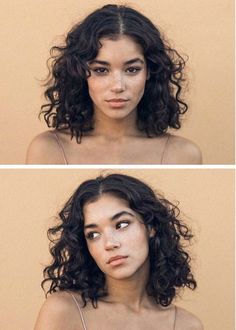 Short Curly Hair Without Bangs, Short Curly Hair Face Framing Layers, Curly Hair Cuts Mid Length, Curly Hair Square Face Haircuts, Short Curly Haircuts Middle Part, Mid Length Haircut Curly Hair, Short Curly Hair With Face Framing Layers, Midlength Curly Hair, Curly Short Hair Aesthetic