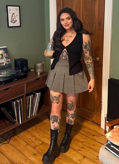 Summer Looks Aesthetic, Goth Outfits Ideas, Party Aesthetic Outfit, Romantic Goth Outfits, Brunch Fits, Dresses Casual Summer, Aesthetic Styles, Goth Outfit Ideas, Romantic Goth