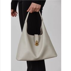 Fabric material: Split Leather
 	Lining material: Microfiber, sub-pocket is polyester
 	Size: 13.0″L x 3.94″W x 8.66″H, shoulder strap with length 15.7″
 	Origin: Imported
 	Closure type: Buckle

What's in box?
Dust bag*1, Flower Girl tote bag*1

*Please allow a slight 1-3cm difference due to manual measurement and a little color variation for different display settings. White Shoulder Bag With Snap Closure For Shopping, Handheld Travel Shoulder Bag, Elegant Hobo Bag With Snap Closure, Elegant Hobo Shoulder Bag With Snap Closure, Trendy Hobo Bag With Hasp Closure For Travel, Chic Hobo Shoulder Bag With Snap Closure, Chic Hobo Bag With Snap Closure, Daily Use Shoulder Bag With Hasp Closure, Chic Bucket Shoulder Bag With Snap Closure