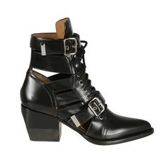 These statement-making Rylee boots steal the Instagram spotlight with their glossy calfskin upper and intricate lace-up detailing. Finely crafted in supple leather, the 2.4' stiletto heel elevates your style without sacrificing comfort, thanks to padded ankle and toe straps. A buckled ankle cuff extends the leg for days while subtle silver-tone hardware adds just the right amount of shine. Slip them on to take any outfit from everyday to evening-chic in an instant. Edgy Leather Ankle Strap Heeled Boots, Fall Heeled Boots With Buckle And Lace-up Closure, Edgy Boots With Buckle Closure For Spring, High Heel Leather Boots With Front Lace-up, Spring Pointed Toe Boots With Buckle Closure, Spring Leather Boots With Front Lace-up Fastening, Edgy Spring Boots With Buckle Closure, Edgy Spring Heeled Boots With Buckle Closure, Patent Leather Boots With Buckle And Pointed Toe