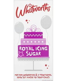 a package of royal icing sugar