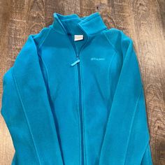 Columbia Jacket With Pockets, Brand New No Tags. Size Medium. Blue Casual Long Sleeve Fleece Jacket, Blue Long Sleeve Casual Fleece Jacket, Casual Blue Fleece Jacket With Pockets, Jacket With Pockets, Columbia Jacket, Jacket Women, Columbia, Color Blue, Jackets & Coats