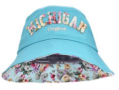 This bucket style hat is so floral and colorful! The bottom rim of hat features the floral pattern too. One size fits most. Casual Brimmed Sun Hat With Floral Print, Spring Floral Print Cap, Casual Floral Print Spring Hats, Casual Floral Print Cap, Spring Floral Print Bucket Hat, Floral Print Bucket Hat For Spring, Casual Cotton Hats With Floral Print, Casual Hat With Curved Brim And Floral Print, Casual Floral Print Hat With Curved Brim