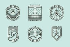 Church Logo Inspiration, Church Logo Design, Church Branding, Church Icon, 50% Logo, Church Graphics, Church Design