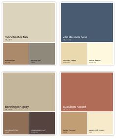 the different shades of paint for walls and floors