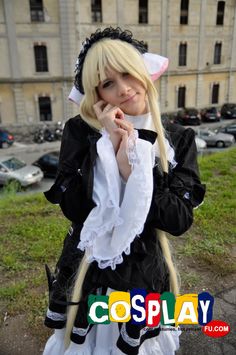 Chii Cosplay from Chobits in LUCCA COMICS AND GAMES 2012 Italy Kawaii Cosplay Costume For Costume Parties And Events, Kawaii Cosplay Costume For Costume Party Events, Kawaii Cosplay Costume For Costume Party, Kawaii Cosplay Costume For Role Play Events, Kawaii Black Anime Print Costume, Kawaii Cosplay Costume For Role Play And Cosplay Events, Black Kawaii Cosplay Costume For Events, Kawaii Black Fitted Cosplay Costume, Black Harajuku Dress For Cosplay Events