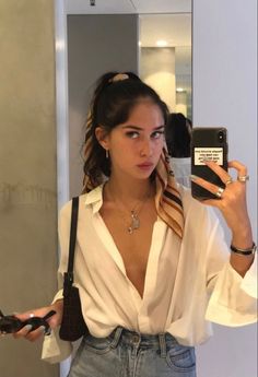 16 Outfits, Hairstyles Theme, Instagram Outfits, The Mirror, Look Fashion