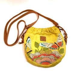 Flutter Into Style With The Fossil Camille Yellow Butterfly Mini Canvas Leather Crossbody Pursea Charming And Vibrant Accessory That Adds A Touch Of Whimsy To Your Ensemble. Yellow Canvas With Tan Leather Accents. Magnetic Snap Closure. Inside Zipper Pocket. New Without Tags Condition With No Flaws. Non-Smoking Home. Approximate Measurements Laying Flat: 7" X 8" 25" Drop Like This Item But Not The Price? Make An Offer, Let's See What We Can Do. Bundle Items From My Closet And Get A Discount. Pay Yellow Bag For Everyday Use In Spring, Casual Gold Bag For Spring, Yellow Bags For Everyday Use In Spring, Yellow Shoulder Bag For Spring Travel, Mustard Bags For Daily Use In Summer, Mustard Bag For Daily Use In Summer, Yellow Travel Bags For Spring, Yellow Shoulder Bag With Adjustable Strap For Spring, Spring Yellow Bag For Everyday Use