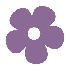 a purple flower on a white background with the word's logo in the center