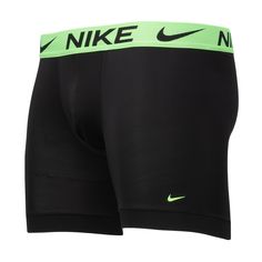 Who knew a pair of underwear could be supportive while giving you room to move? The Nike 3 Pack Essential Micro Boxer Briefs can do it all and well! They feature extra stretchy material, which is their secret. 3 pairs of underwear. Boxer briefs. True to size. Perfect for athletes. Green Anti-odor Boxer Briefs For Sports, Green Anti-odor Sports Boxer Briefs, Anti-odor Green Boxer Briefs For Sports, Sporty Green Stretch Boxer Briefs, Green Stretch Boxer Briefs For Gym, Green Compression Sporty Boxer Briefs, Nike Sporty Boxer Briefs For Gym, Nike Stretch Training Boxer Briefs, Sporty Green Compression Boxer Briefs