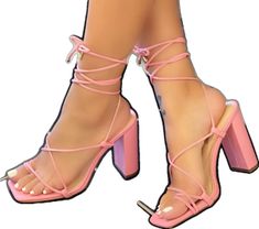 Pink Lace-up Sandals With Heel Strap, Trendy Pink Lace-up Sandals, Pink Fitted Lace-up Sandals, Fitted Pink Lace-up Sandals, Fitted Lace-up Pink Sandals, Pink Lace-up Heels For Spring, Black Pointed Toe Heels, Black Lace Up Heels, Pink Wrap