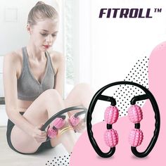 FitRoll™ Pro Drainage Massage, Muscle Roller, Tight Hamstrings, Throw In The Towel, Deep Tissue Massage, Improve Skin Elasticity, Stubborn Fat, Massage Roller