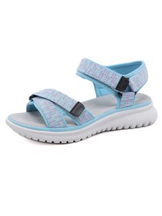 Add a pop of sporty style to your warm-weather looks with these comfortable sandals featuring a vibrant hue and an easy buckle closure. 1.18" heel Hook and loop closure Textile upper Man-made lining Man-made footbed Anti-skid moto pu sole Ladies Casual Shoes, Women Summer Shoes, Reindeer Headband, Shoes Soft, Women Beach, Womens Summer Shoes, Sandals Women, Woman Beach, Comfortable Sandals