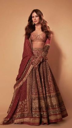 भारतीय दुल्हन संबंधी, Saree Looks, Sonam Bajwa, Indian Bride Outfits, Bridal Lehenga Collection