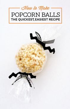 an image of popcorn balls in a bag