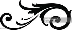 an abstract black and white image of swirls on a white background stock photo getty images