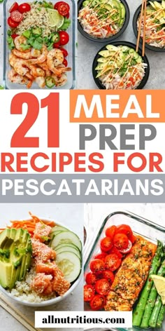 21 meal prep recipes for pescatarians that are easy to make and delicious