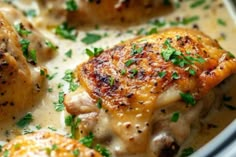 Slow Cooker Million Dollar Chicken - Savory Discovery Dinner Recipes With Leftover Chicken, Recipes With Leftover Chicken, Chicken Gravy Recipes, Dinner With Few Ingredients, French Chicken Recipes, Chicken Recipes Indian, Million Dollar Chicken, Easy Chicken Recipes For Dinner, French Mustard