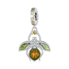 View our 925 sterling silver charm collection that will add an element of elegance to your pandora bracelet. Click to shop now!  https://www.etsy.com/shop/Hitye ❤️ Description ❤️ You will receive a Lemon Bee Pendant. The body of the dynamic bee adopts the design of sliced lemon.and the wings combine the leaf elements, with the gradient oildrop process, which is bright and fresh and makes people love it. - Material:925 Sterling Silver, Cubic Zirconia - Theme: Lemon Bee Pendant - Compatible: Pando Charms For Pandora Bracelet, Charms Pandora, Bracelet Pandora, Bee Pendant, Bird Charm, Pandora Style, Rainbow Beads, Pandora Bracelets, Dangle Charms