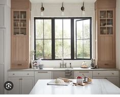 an image of a kitchen setting with windows