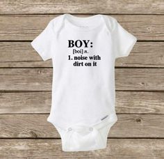 Baby Boy Onesie, A Noise With Dirt On It, Baby Shower, Pregnancy Announcement, Funny Onesie Christmas Baby Onesie, Boy Onesies, Homecoming Outfit, Baby Boy Announcement, Christmas Onesie, Funny Onesies, Hospital Outfit, Newborn Onesies, Christmas Baby Shower