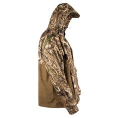 100% Waterproof; Midweight Fleece; Ultra-Stretchable; Zip-Off Visor Hood; Large Kangaroo Pocket: Perfect for Binoculars and Handwarmer Pouch; Zippered Chest Pocket; Full Taffeta Lining; Heavy Duty Quarter Zipper Functional Waterproof Windbreaker For Hunting, Functional Fall Hunting Windbreaker, Functional Fall Windbreaker For Hunting, Functional Windproof Windbreaker For Hunting, Functional Windproof Nylon Hoodie, Hooded Windbreaker With Fleece Lining For Outdoor, Hooded Windbreaker With Fleece Lining, Outdoor Nylon Hoodie With Detachable Hood, Functional Nylon Hoodie For Outdoor