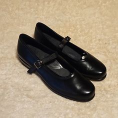 Sas Leather Like New Condition Mary Jane Buckle Shoe Women's Sze 11 N Brand New Insoles And Outsole D1 Black Mary Janes With Low Heel And Medium Width, Black Mary Janes With Medium Width And Low Heel, Classic Black Low Heel Mary Janes, Black Synthetic Flat Mary Janes, Black Flat Synthetic Mary Janes, Black Flats With Ankle Strap And Removable Insole, Black Closed Toe Mary Janes Medium Width, Black Closed Toe Mary Janes With Medium Width, Black Mary Jane Flats Medium Width