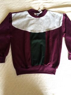 This is an amazing vintage sweatshirt that needs a new home. It is in good condition and is super soft and comfortable. If you want some great style, get this now. It is has no rips, holes, or stains. Measurements: Pit to pit: 19 inches Collar to bottom front: 20 1/4 inches Collar to bottom back: 22 1/4 inches Sleeve Length (from shoulder): 18 1/4 inches Size on tag: Small Retro Crew Neck Sweatshirt For Loungewear, Retro Winter Sweatshirt For Loungewear, Retro Long Sleeve Sweatshirt, Retro Winter Sweater For Loungewear, Retro Crew Neck Sweatshirt For Fall, Retro Long Sleeve Loungewear Sweater, Retro Fall Sweatshirt For Loungewear, Vintage Winter Sweater For Loungewear, Vintage Sweatshirt With Ribbed Cuffs For Fall