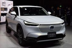 an electric vehicle is on display at the auto show