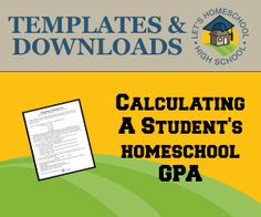 an image of a student's homeschool guide with the title, templates and