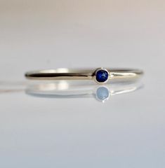 14K Gold Tiny Blue Sapphire Ring Blue Stone Ring Dainty | Etsy Faux Nose Ring, Ring Blue Stone, Jewelry Stacking, Dainty Engagement Rings, Fake Nose Rings, Gold Nose Rings, Blue Sapphire Ring, Blue Stone Ring, Nose Rings Hoop