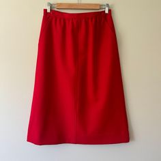 Vintage Cherry Red Straight Skirt  Women's Medium  Please see pics for measurements.  In excellent pre-owned condition. Tags: Straight skirt bright colorful red skirt modest classic essential red skirt Geneva Ny, Vintage Cherry, Womens Skirts, Red Skirt, Red Skirts, Straight Skirt, Cherry Red, Art Collection, Womens Skirt