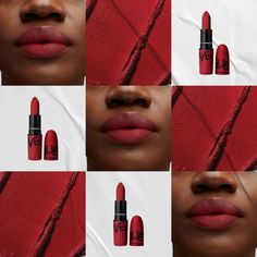 Mac Ruby Woo Lipstick Dark Skin, Mac Love Me Lipstick Ruby You, Mac Red Lipstick Ruby Woo, Revlon Berry Rich Lipstick, Ruby Woo Lipstick, Mac Ruby Woo, Iconic Beauty, Lip Tutorial, Ruby Woo