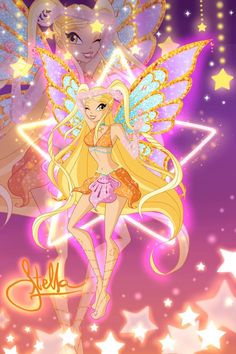 Winx Stella Wallpaper, Stella Winx Club Wallpaper, Winx Stella, Las Winx, Bloom Winx Club, Sailor Moon Manga