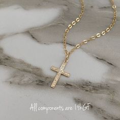 This gold cross necklace is a classic addition to your layering necklaces. This minimalist necklace is also perfect by itself. Timeless and easy. Very simple and perfect for every outfit. ( This listing is just for the cross necklace). . . . . . . . . . . . . . . . . . . . . . . . . . . . . . . . . . . . . . . . . . . Details: ♥ Cross charm: 10.2x16.4mm ♥Tarnish resistant ♥ Safe for sensitive skin. All components are 14k gold filled. Delicate, High quality USA components. Comes in a beautiful bo Minimalist Christmas Gifts, Danty Necklace, Dainty Necklace Gold, Dainty Cross Necklace, Diamond Choker Necklace, Star Charm Necklace, Crescent Necklace, Horn Necklace, Dainty Pendant