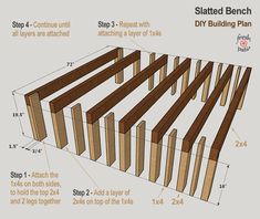 the diagram shows how to build a diy building plan for an outdoor deck or patio