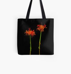 Get my art printed on awesome products. Support me at Redbubble #RBandME: https://www.redbubble.com/i/tote-bag/Daisy-Gossip-Dark-Floral-by-LindasPhotoArt/23795155.PJQVX?asc=u Floral Tote Bag, Bag Sale, My Art, Face Mask