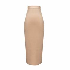 Premium Quality Elegant Bandage Elastic Pencil Long Skirt Bodycon Sexy Fit Casual Wear For Women, Fashion Women's Dresses Solid Pencil Mini Skirt For Club, Solid Color Club Mini Pencil Skirt, Solid Color Pencil Mini Skirt For Club, Stretch High Waist Pencil Skirt For Party, High Waist Stretch Pencil Skirt For Party, Solid Stretch Pencil Skirt For Night Out, Trendy Fitted Pencil Skirt For Party, Bodycon Bottoms For Night Out, Solid Color Stretch Pencil Skirt For Night Out