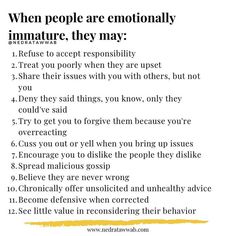 Immaturity Quotes, Emotional Immaturity, Emotionally Immature, Regulate Emotions, Immature Adults, Flying Monkeys, Relationship Psychology