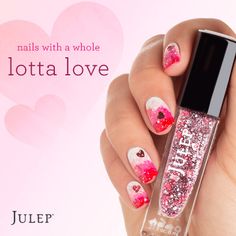 Valentine's Day Nail Art Tutorial: A Whole Lotta Love Sample Board, Whole Lotta Love, Nail Care Tips, Nail Art Tutorial, Valentine's Day Nails, Art Tutorial, Nail Tutorials, Beauty Nails, Nails Inspiration