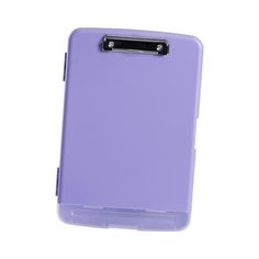 a purple clipboard on a white background