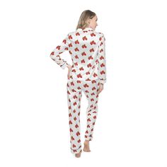 Women's Satin Pajamas (AOP) – Strawberry Cottage