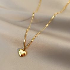 Shiny Heart Pendant Necklaces For Women Wedding Jewelry Valentine Gifts Jewelry, Heart Necklaces, Womens Chokers, Multi Layer Necklace, Luxury Necklace, Birthday Jewelry Gift, Love Necklace, Fashion Jewelry Necklaces, Gold Heart