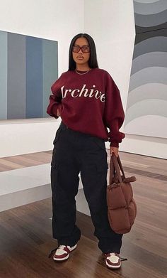 175 Winter Outfits Ideas for Black Girls (Trending Ideas) – Grand Goldman Fear Of God Women Outfit, Flamboyant Natural Tomboy, Auntie Outfit Ideas, Black Women Style Fashion Street Chic, Cute Fall Looks For Black Women, White And Red Sneakers Outfit, Christmas Streetwear Outfit, Short Hair Baddie Outfits, Classy Urban Outfits Women