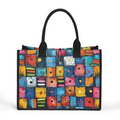 Dynamic Diversity Abstract Vibrant Squares with Unique Designs Structu – Texas Daisy Rectangular Canvas Bags For Shopping, Multicolor Box Bag For Daily Use, Trendy Canvas Beach Bag With Adjustable Strap, Trendy Rectangular Fabric Bags, Square Canvas Shoulder Bag, Modern Canvas Bags For Shopping, Rectangular Canvas Bags For Everyday Use, Trendy Canvas Travel Bag, Trendy Travel Canvas Bag