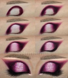 Eyeshadow Diy, Diy Tiktok, Show Makeup, Punk Makeup, Makeup Nails Designs, Eyeliner Eyeshadow