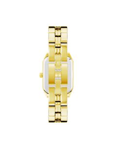 Delicate and elegant, this vintage-inspired, gold-tone bracelet watch features adjustable links and an octagon shape case. We love the classic black watch face, eye-catching gold hands, and Anne Klein signature. The octagonal bezel gives this watch sleek lines, while the metal links give it substance. The watch is made of mixed metals with a stainless steel case back. This women's gold watch is nickel free, and will look great with a blazer or casual look-alike. Band Length: 7" Case width: 24mm. Gold Watches Women, Octagon Shape, Metal Bracelet, Jewelry Lookbook, Gold Hands, Look Alike, Mixed Metals, Polish Jewelry, Metal Bracelets