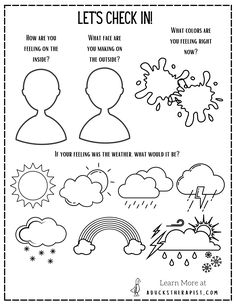 Get To Know Me Counseling Activity, Back To School Therapy Worksheets, Counseling Check In Sheet, Back To School Counseling Activities, Get To Know Me Therapy Activity, Play Therapy Activities Counseling, School Based Therapist, Feelings Check In Worksheet, Group Therapy Activities With Kids